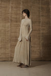 Mutedance 25 Spring/Summer Sheep Wool Waist Dress MD-MD25SS34-BEIGE MD25SS35
